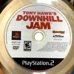 Ps2 tony hawk game light marks